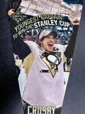 Pittsburgh Penguins 2009 Stanley Cup Sidney Crosby Youngest Captain NHL Pennant