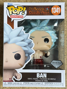 Funko Pop! Animation Diamond Ban #1341 Seven Deadly Sins 2023 Vaulted Exclusive