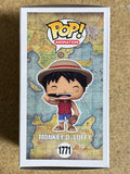 Colleen Clinkenbeard Signed Luffy With Meat Funko Pop! #1771 One Piece JSA COA