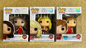 Funko Pop! Disney Troy, Gabriella & Sharpay Set Of 3 High iSchool Musical 2023