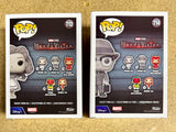 Funko Pop! Marvel 50’s (B&W) Wanda & Vision WandaVision 2021 Disney Set Of 2