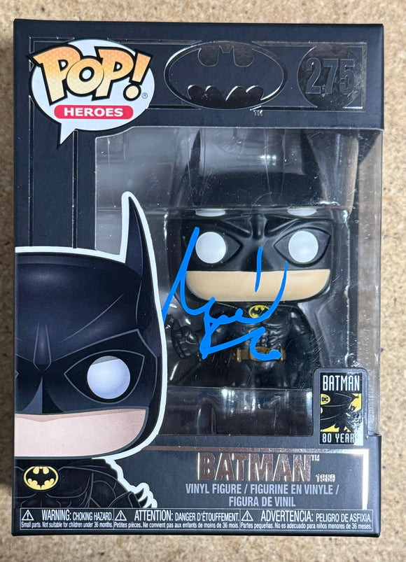 Michael Keaton Signed Batman (1989) Funko Pop! #275 With JSA LOA