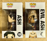 Funko Pop! Movies Ash & Evil Ash #1880 1881 Army Of Darkness 2024 Set Of 2