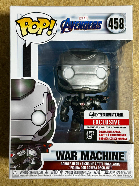 Funko Pop! Marvel War Machine #458 Avengers Endgame 2019 Vaulted Exclusive