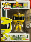 Funko Pop! Television Yellow Power Ranger #362 Saber Tooth Tiger 2016 Vaulted