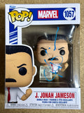 JK Simmons Signed J. Jonah Jameson Marvel Funko Pop #1057 Exclusive With JSA COA