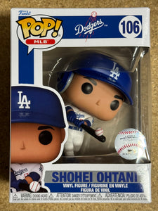 Funko Pop! MLB Shohei Ohtani #106 Los Angeles LA Dodgers Baseball 2024