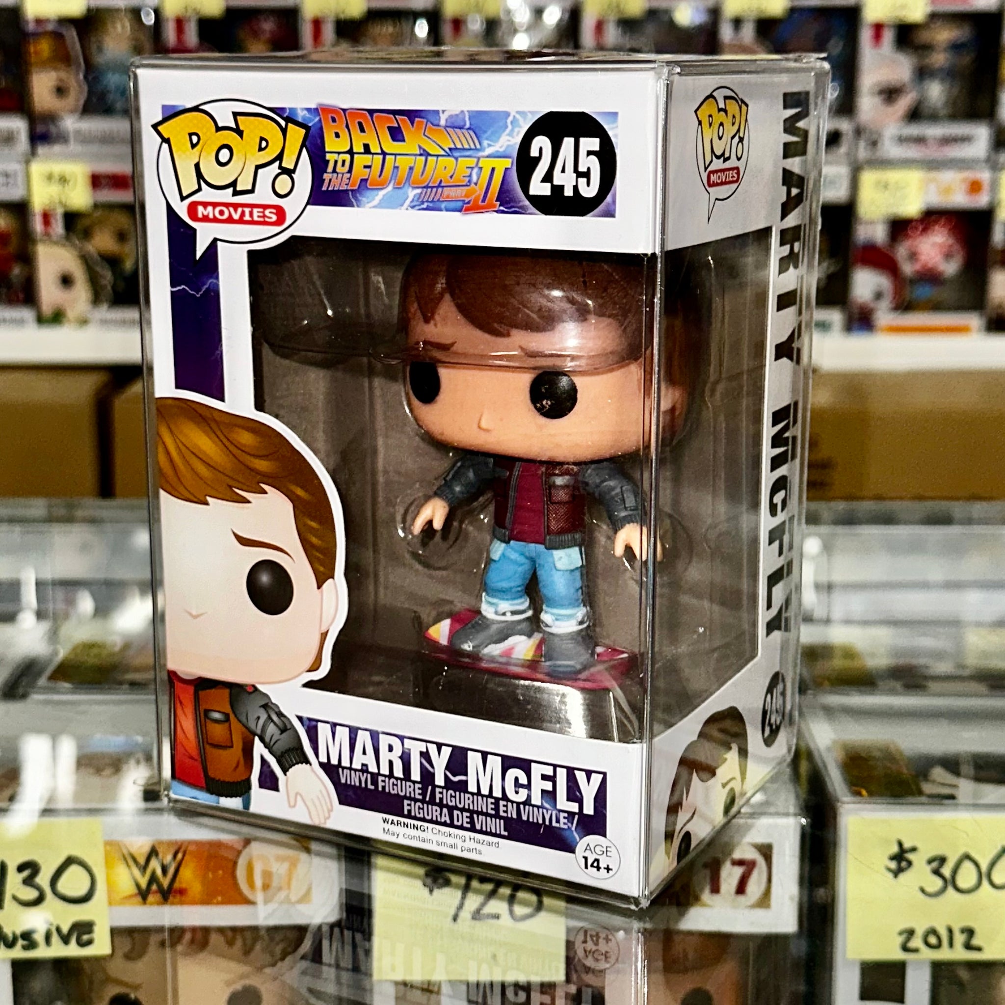 Iron studios Back to the Future II Marty Mcfly On Hoverboard Art Scale  Figure Multicolor| Kidinn, image size:2048x2048