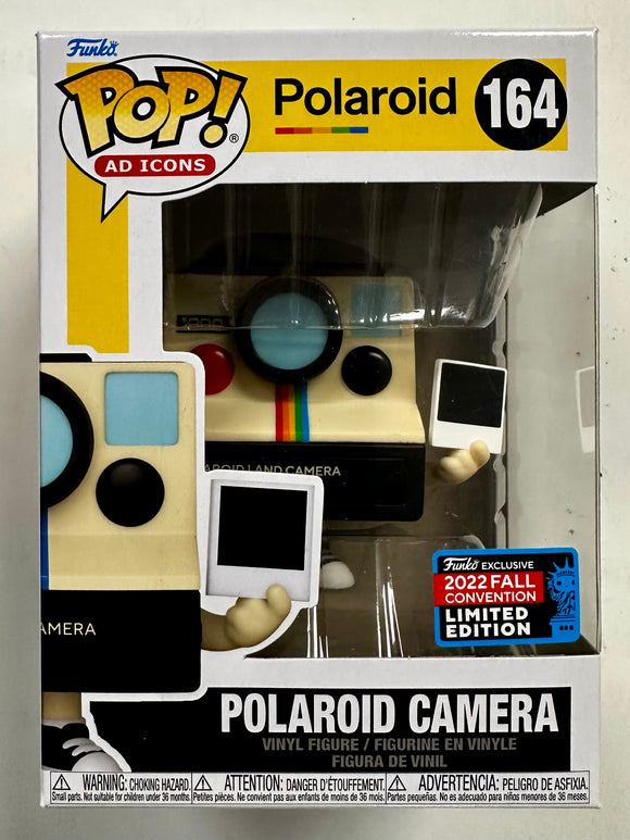 Funko Pop! Ad Icons Retro Polaroid Camera #164 NYCC 2022 Vaulted Fall Con Exclusive