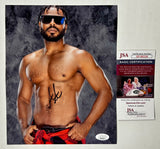 Ashante "Thee" Adonis Signed 8X10 Photo WWE Wrestling Smackdown With JSA COA