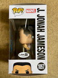 JK Simmons Signed J. Jonah Jameson Marvel Funko Pop #1057 Exclusive With JSA COA