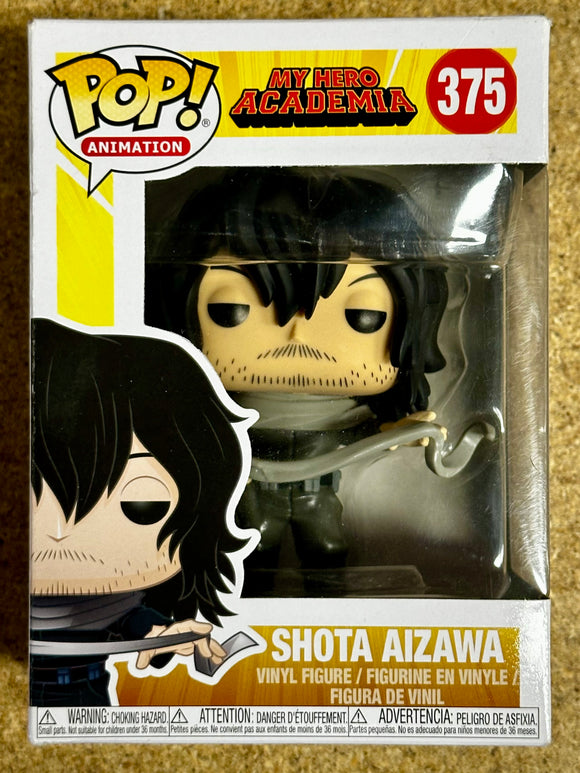 Funko Pop! Animation Shota Aizawa #375 My Hero Academia 2018 Vaulted Eraser Head