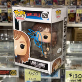 Erica Durance Signed Lois Lane Smallville 2018 Vaulted Funko Pop! #629 With JSA COA