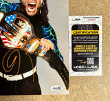 Jeff Hardy Of The Hardy Boyz WWE Signed Autographed 8x10 Photo With JSA COA