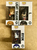 Funko Pop! Animation Light Yagami, L In Chair & Ryuk Death Note 2026 Set Of 3