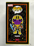 Funko Pop! Marvel Thanos #909 Avengers Endgame Black Light Target 2022 Exclusive