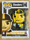 Mason Rudolph Signed Pittsburgh Steelers Steely McBeam #346 Funko Pop! JSA COA