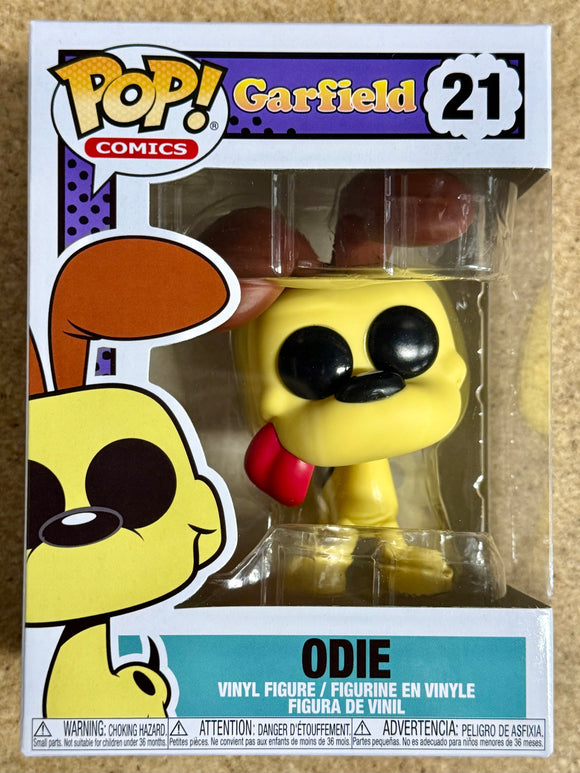 Funko Pop! Comics Odie The Dog #21 Garfield Nickelodeon 2024