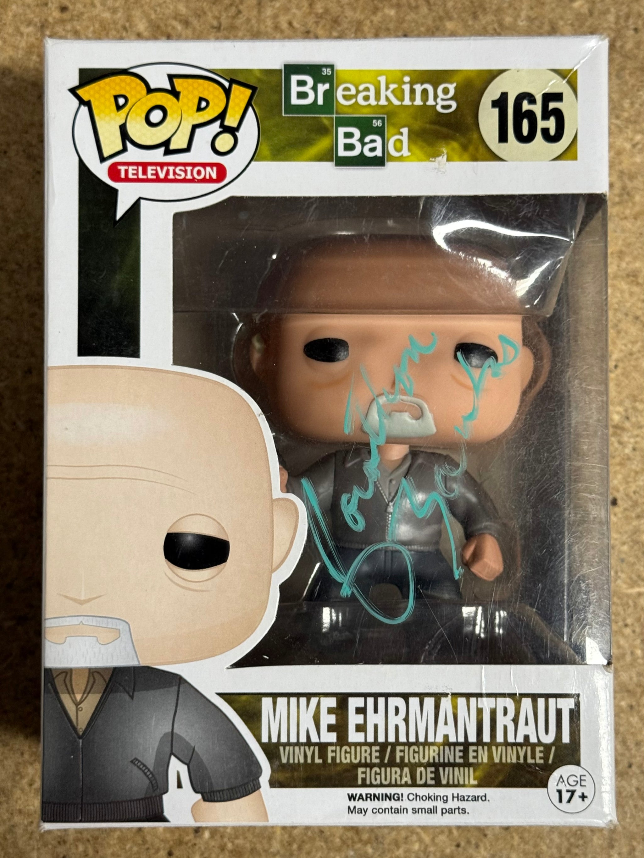 Funko Pop Mike Ehrmantraut good 165 W/Protector Breaking Bad