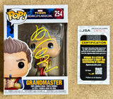 Jeff Goldblum Signed Thor Ragnorak Grandmaster NYCC Vaulted Exclusive Funko Pop! #254 With JSA COA
