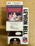 Le’Veon Bell Signed NFL Pittsburgh Steelers Funko Pop! #52 With JSA COA