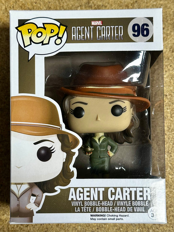 Funko Pop! Marvel Agent Peggy Carter (Sepia) #96 Vaulted 2015 Exclusive