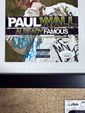 Rapper Paul Wall Signed “Already Famous” (2008) Framed CD With JSA COA