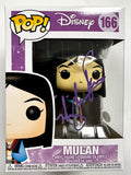Ming-Na Wen Signed Princess Mulan Funko Pop! #166 Disney Mulan With JSA COA