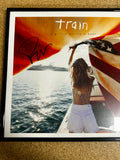 Pat Monahan Of Train Signed A Girl A Bottle A Boat 2017 Vinyl JSA COA