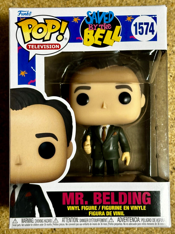 Funko Pop! Television Mr. Belding #1574 Saved By The Bell 2024 Dennis Haskins