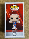 WWE Olympic Gold Medalist Kurt Angle Signed Funko Pop! #146 With JSA COA