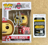 Kirk Herbstreit QB & Broadcaster Signed Ohio State Funko Pop! #10 With JSA COA