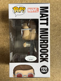 Charlie Cox Signed Marvel Matt Murdock Daredevil Funko Pop #1221 With JSA COA