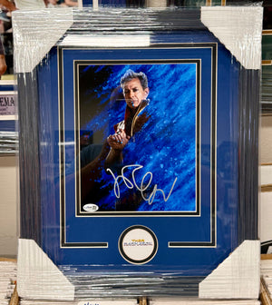 Jeff Goldblum Signed & Framed 8x10 Photo Thor Ragnarok Grandmaster With JSA COA