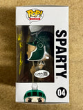 Tom Izzo Signed Michigan State Startans Mascot Sparty Funko Pop! #04 With JSA COA