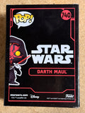 Ray Park Signed Star Wars Sith Darth Maul Funko Pop! #740 With PSA/DNA COA