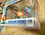Funko Pop! Rides Super Deluxe Stitch in Rocket #102 Lilo & Stitch Vaulted BOX DAMAGE
