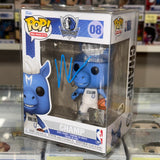 Mark Cuban Signed NBA Dallas Mavericks Mascot Champ Funko Pop! #08 With JSA COA