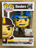 Brett Keisel Signed Pittsburgh Steelers Steely McBeam #346 Funko Pop! With JSA COA