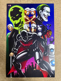 2013 Tyrine Carver Batman Beyond 11”x 17” Poster Print DC Comics Joker Future