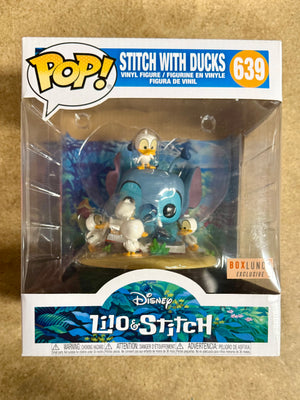 Funko Pop! Disney Stitch With Ducks #639 Lilo & Stitch BoxLunch Exclusive