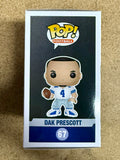 Dak Prescott Signed NFL Dallas Cowboys QB Funko Pop! #67 With JSA COA