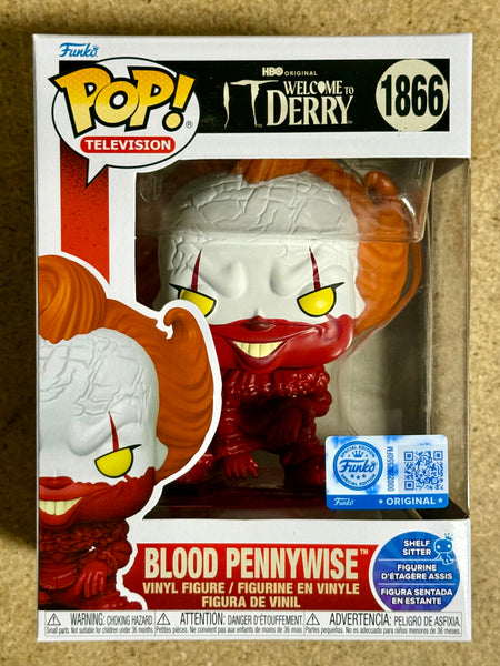 Funko Pop! Television Blood Pennywise #1866 IT Welcome To Derry