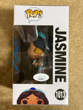Linda Larkin Signed Princess Jasmine Funko Pop! #1013 Disney Aladdin With JSA COA