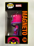 Funko Pop! Marvel Magneto #799 X-Men Black Light UV Target 2021 Exclusive