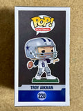 Troy Aikman Signed NFL Dallas Cowboys Funko Pop! #220 Exclusive With JSA COA