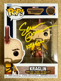 Sean Gunn Signed Funko Pop! Marvel #1209 Kraglin GOTG Vol. 3 2023 With JSA COA