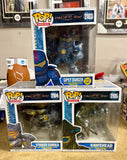 Funko Pop! Movies Gipsy Danger Striker Eureka Marshal Pentecost Raleigh Becket Knifehead Pacific Rim Set Of 5