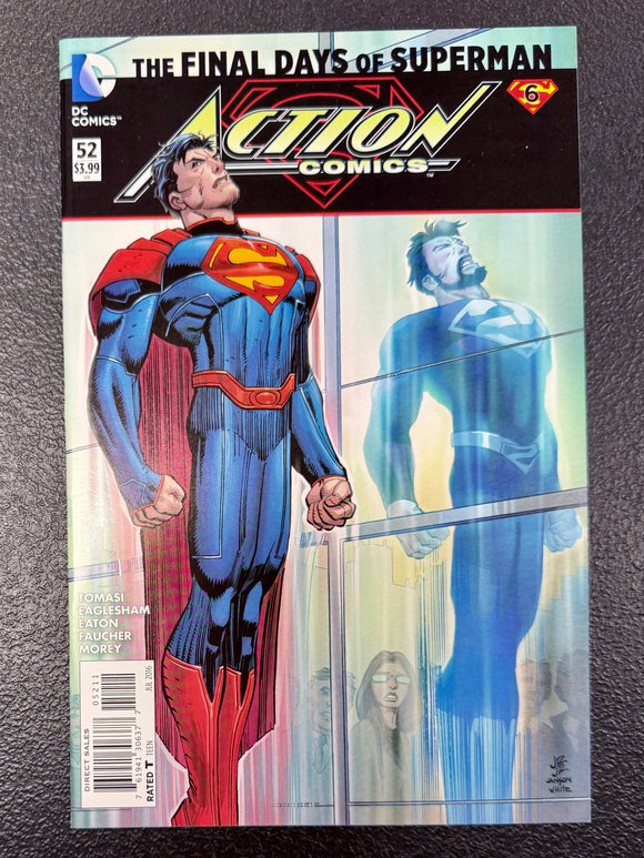 Superman Action Comics #52 Romita Jr COVER DC (2016) Final Issue