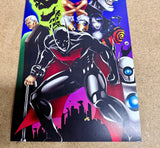 2013 Tyrine Carver Batman Beyond 11”x 17” Poster Print DC Comics Joker Future